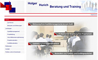 Internetseite von DiUS