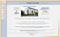Internetseite von DiUS
